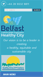Mobile Screenshot of belfasthealthycities.com
